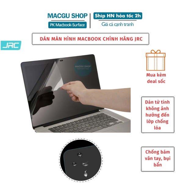 Dán Màn Hình Macbook JRC, Bảo vệ màn hình-chống bám vân tay