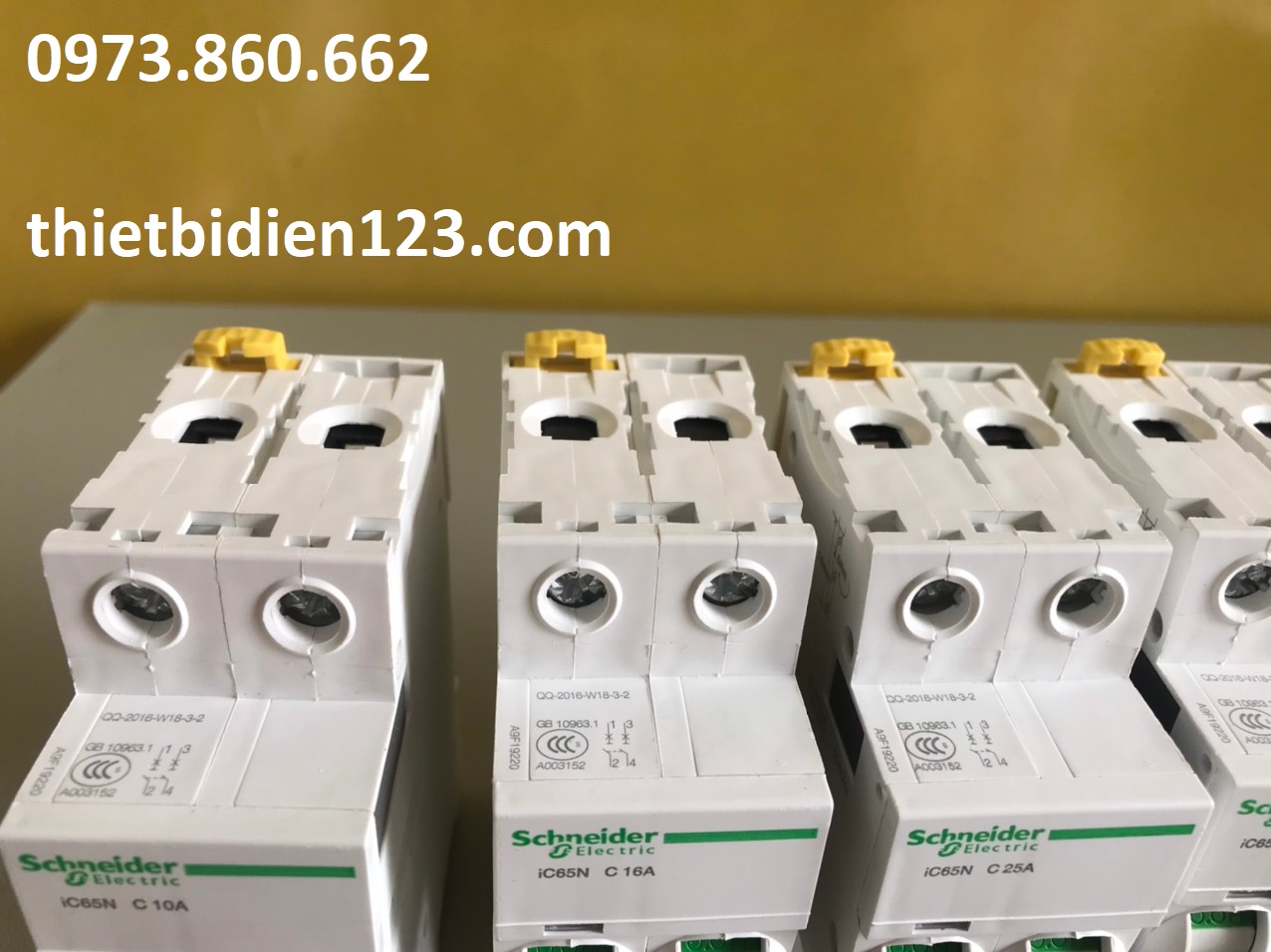 Aptomat Schneider MCB 2P 10A,16A,20A,25A,32A,40A,63A