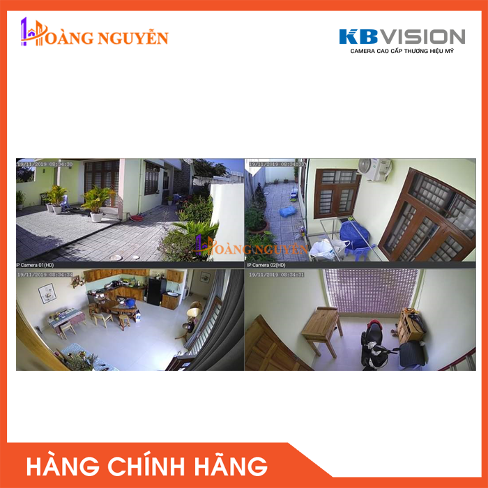 [HCM][NHÀ PHÂN PHỐI] Camera IP KBVISION KX-2011N hồng ngoại 30m 2.0Megapixel