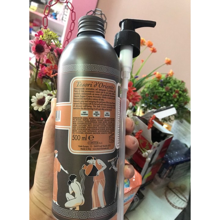 Sữa tắm nước hoa Ý Terosi 500ml
