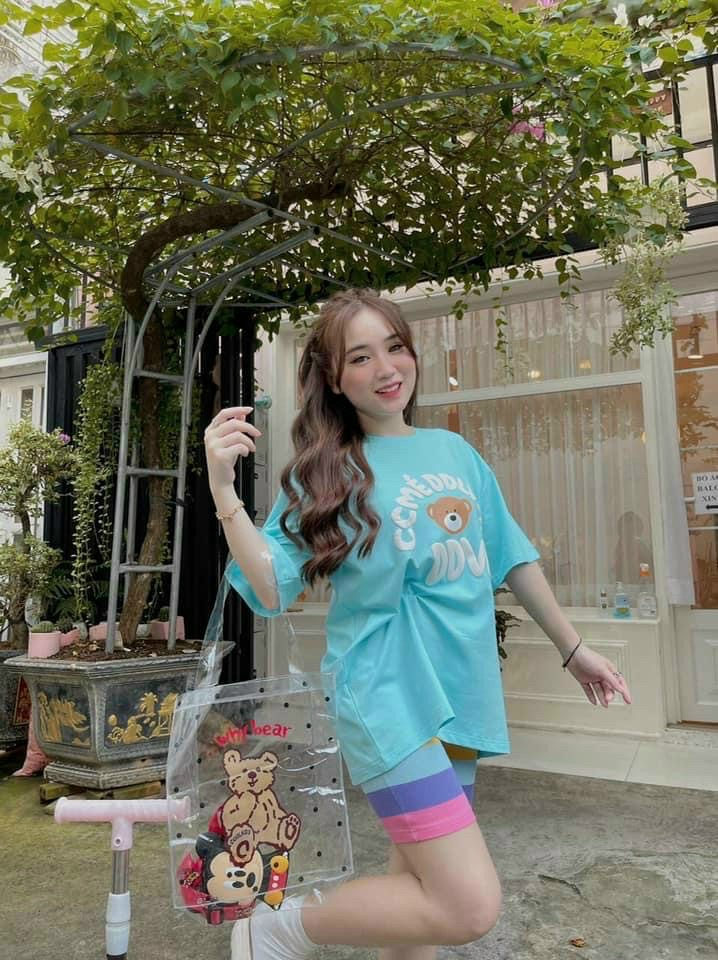 Bộ nữ ngố lửng gấu hót hít chất đẹp.