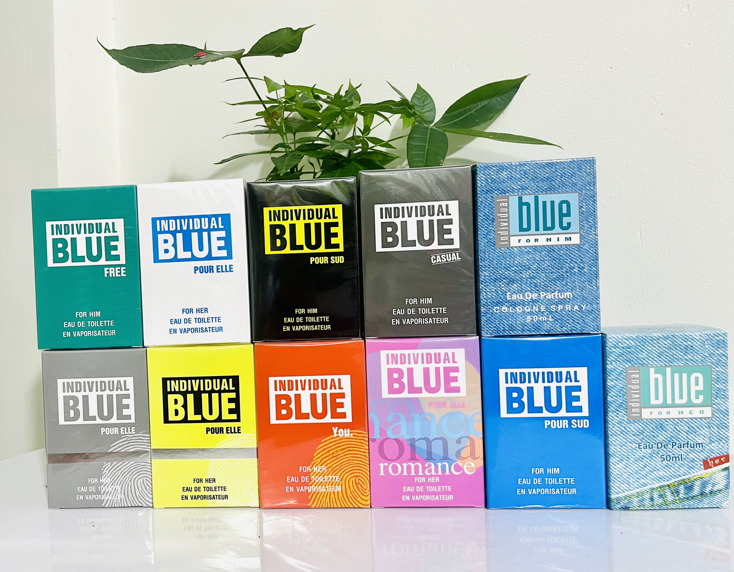 (Hàng Chuẩn)Nước Hoa Nữ Blue Romance Individual pour elle 50ml ( Hồng)