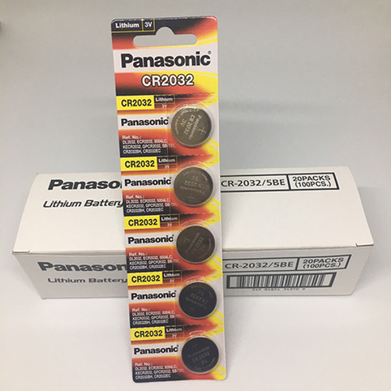 Pin CR2032 Panasonic vỉ 5 viên
