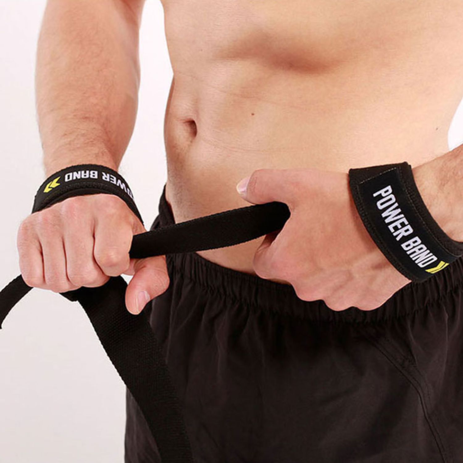 Dây kéo lưng - Deadlift GYM Cao Cấp  Aolikes 7637 (1 Đôi )