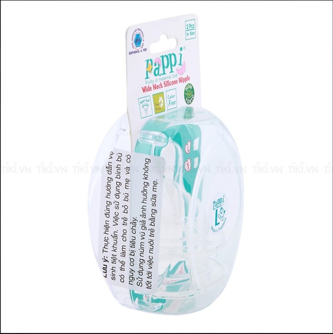 [HCM]Núm Ti Cổ Rộng Siêu Mềm Pappi size S M L