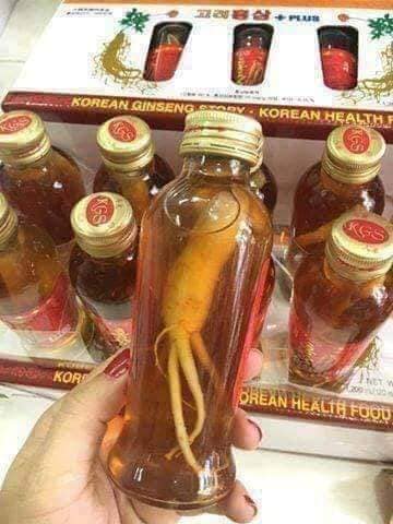 Nước sâm có củ KGS HÀN QUỐC 10 chai*120ml