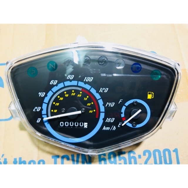 Đồng hồ xe máy Sirius xăng cơ Osakar