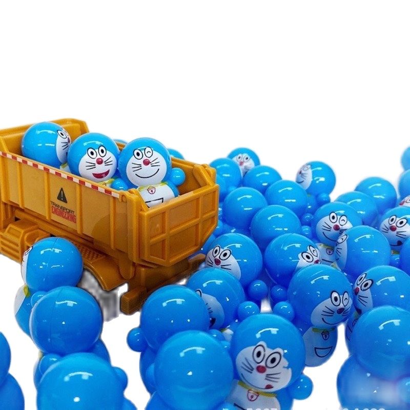 Lật đật mini mô phỏng nhân vật hoạt hình doremon - lật đật mô hình trò chơi con mực 2021 cho mọi lứa tuổi