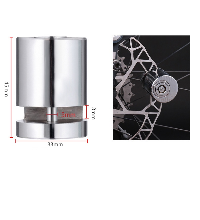 Khóa Thắng Đĩa Xe Máy Xe Đạp Chống Trộm