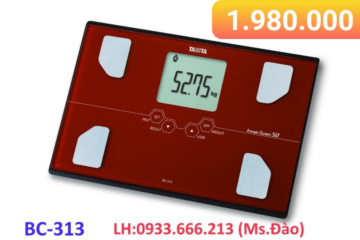 Cân sức khỏe và phân tích cơ thể TANITA BC-313