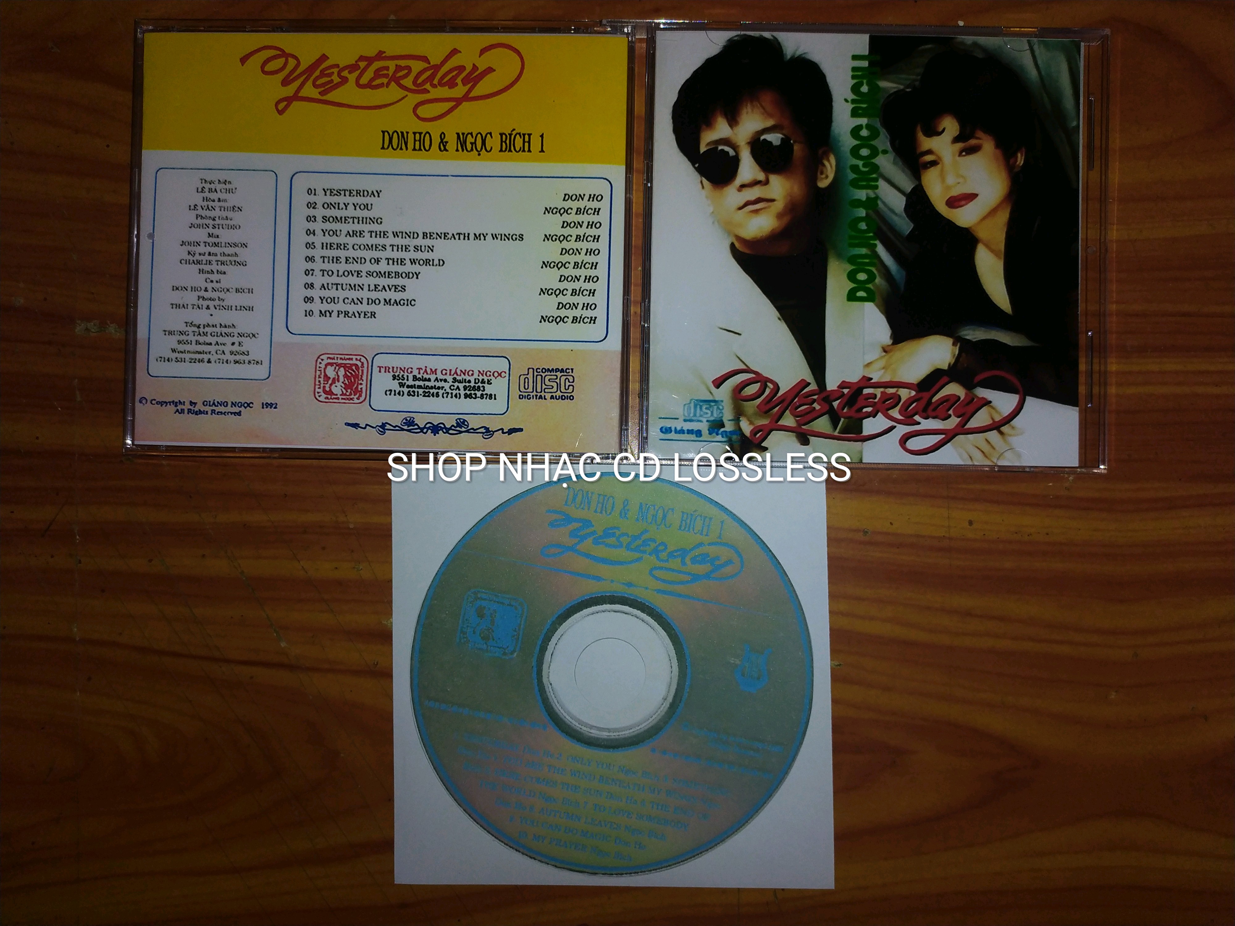 Đĩa 8CD nhạc vàng hải ngoại