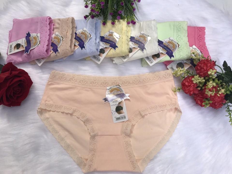 Sét 10 quần lót cotton ren