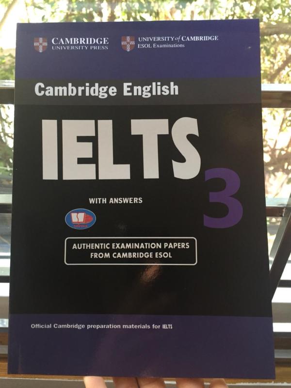 Mua Cambridge IELTS 3 không CD
