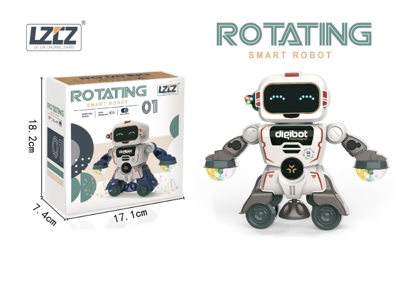 Robot đồ chơi thông minh, đồ chơi robot thông minh Rotating & Dance