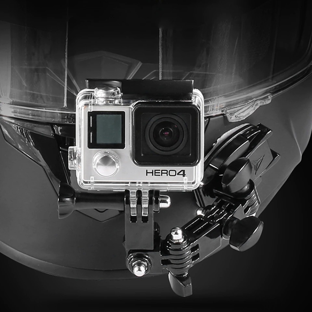 SIDE MOUNT GẮN GOPRO LÊN MŨ BẢO HIỂM MOTOWOLF