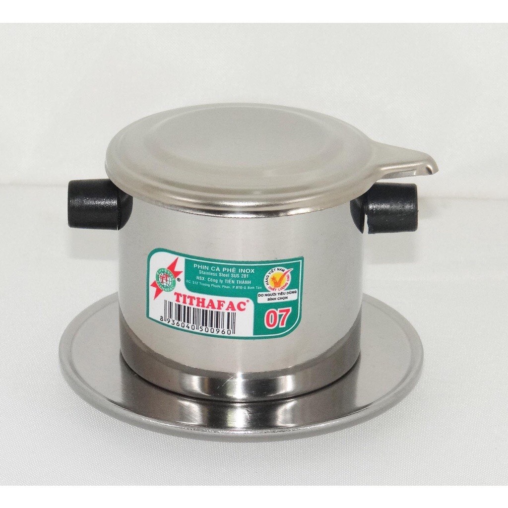 Phin cafe inox TITHAFAC đủ size từ nhỏ đến lớn