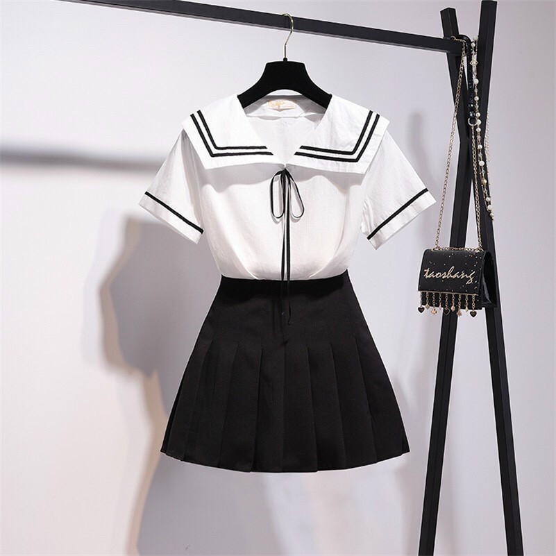 [HCM]Áo sơ mi thủy thủ siêu cute - UT55