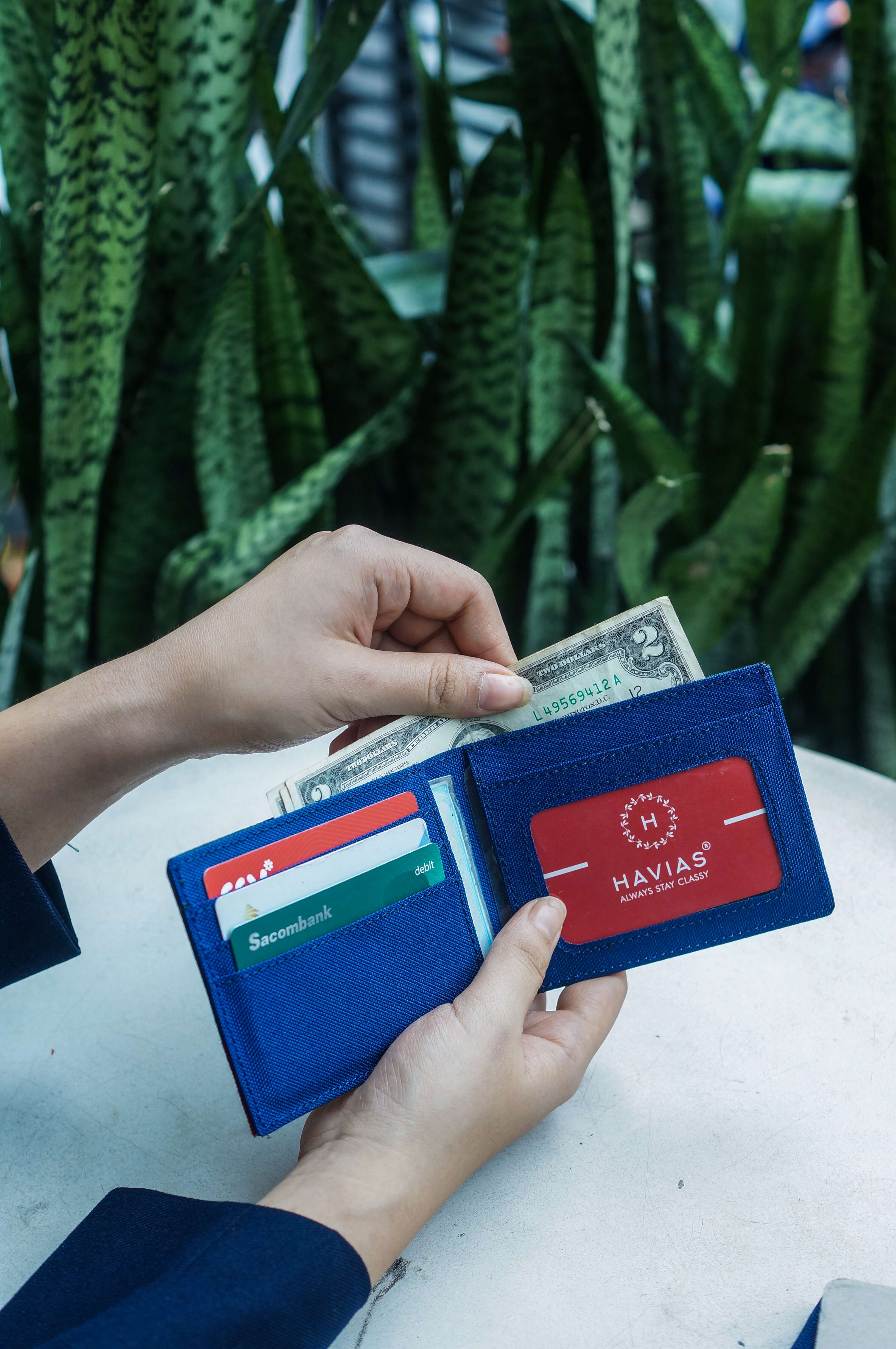 Ví vải Modern Fabric Wallet