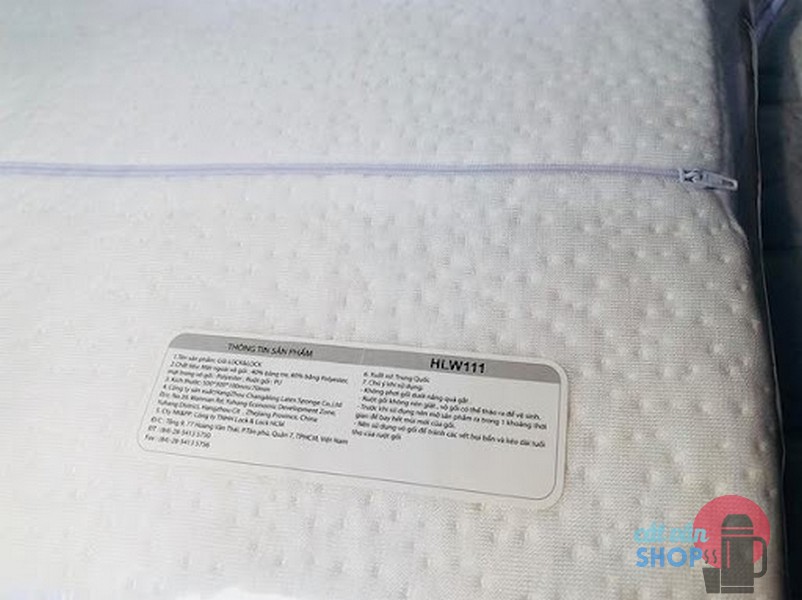 Gối cong Memory Foam Lock&Lock HLW111