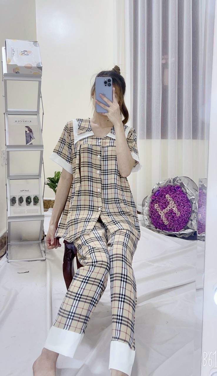 Bộ bầu Dài lụa Hàn và cho con bú khoá kéo
