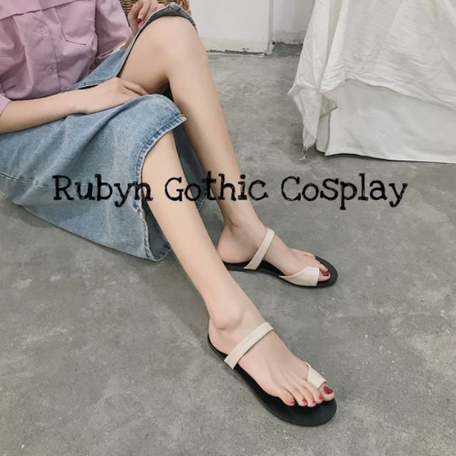 Dép sandal xỏ 1 ngón cute độc lạ