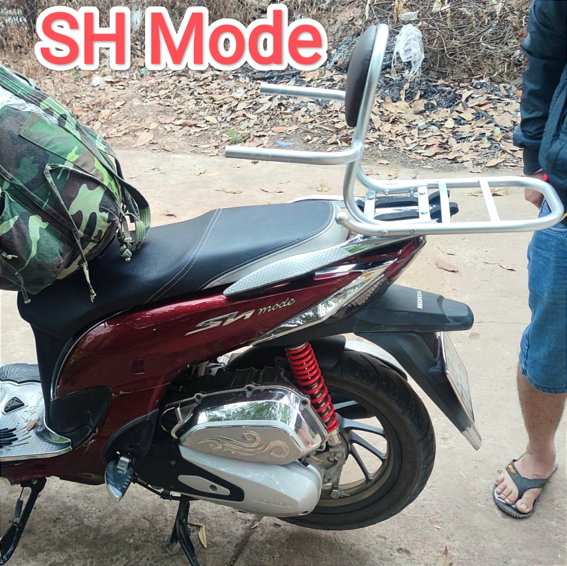 ( tặng lót tay) Baga phượt xe sh mode