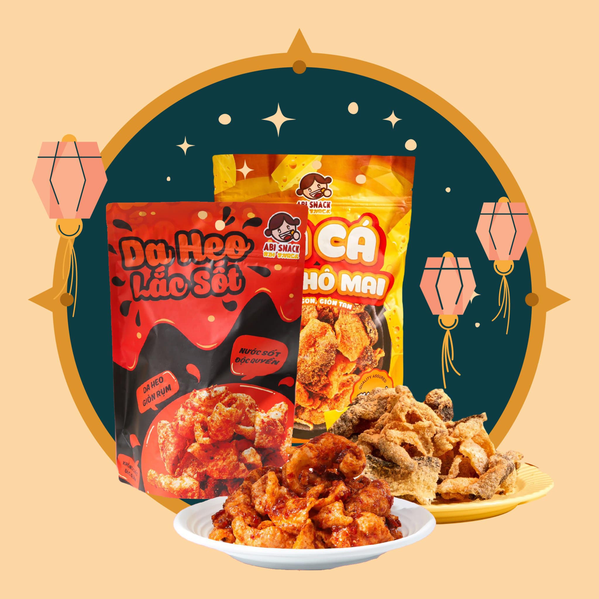 Bánh tráng Abi Snack