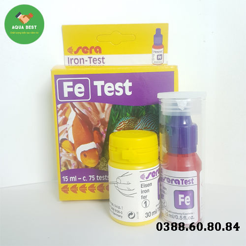 [HCM]Test Fe Sera - Hộp sắt Sera Đức