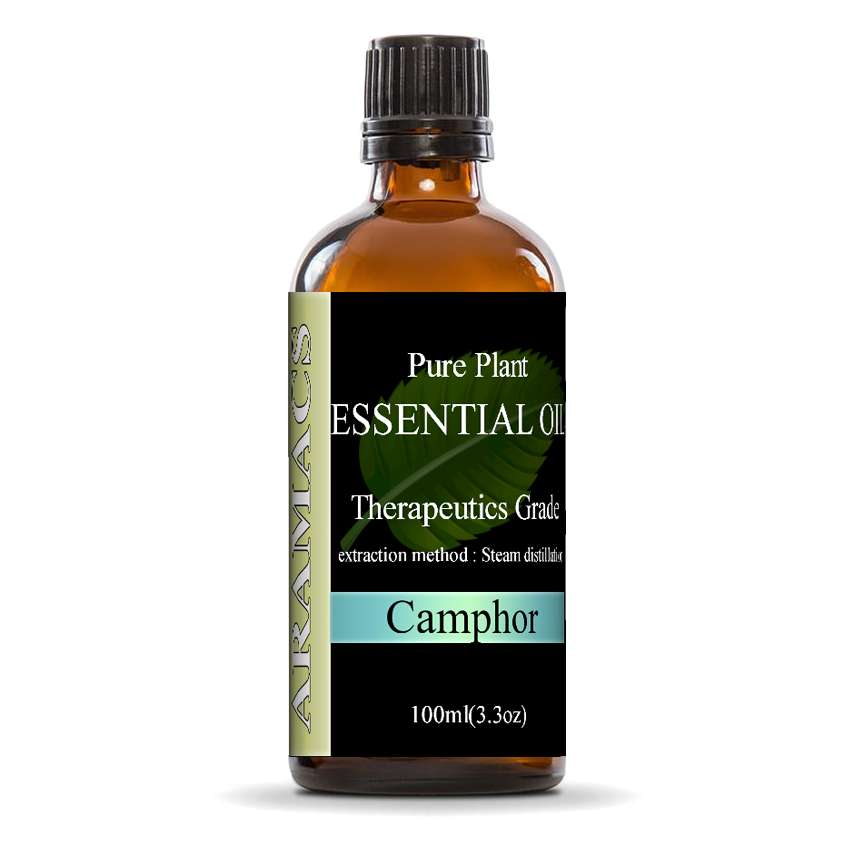 Camphor essential oil has a positive effect in helping reduce colds, soreness, making useful massage extremely effective.