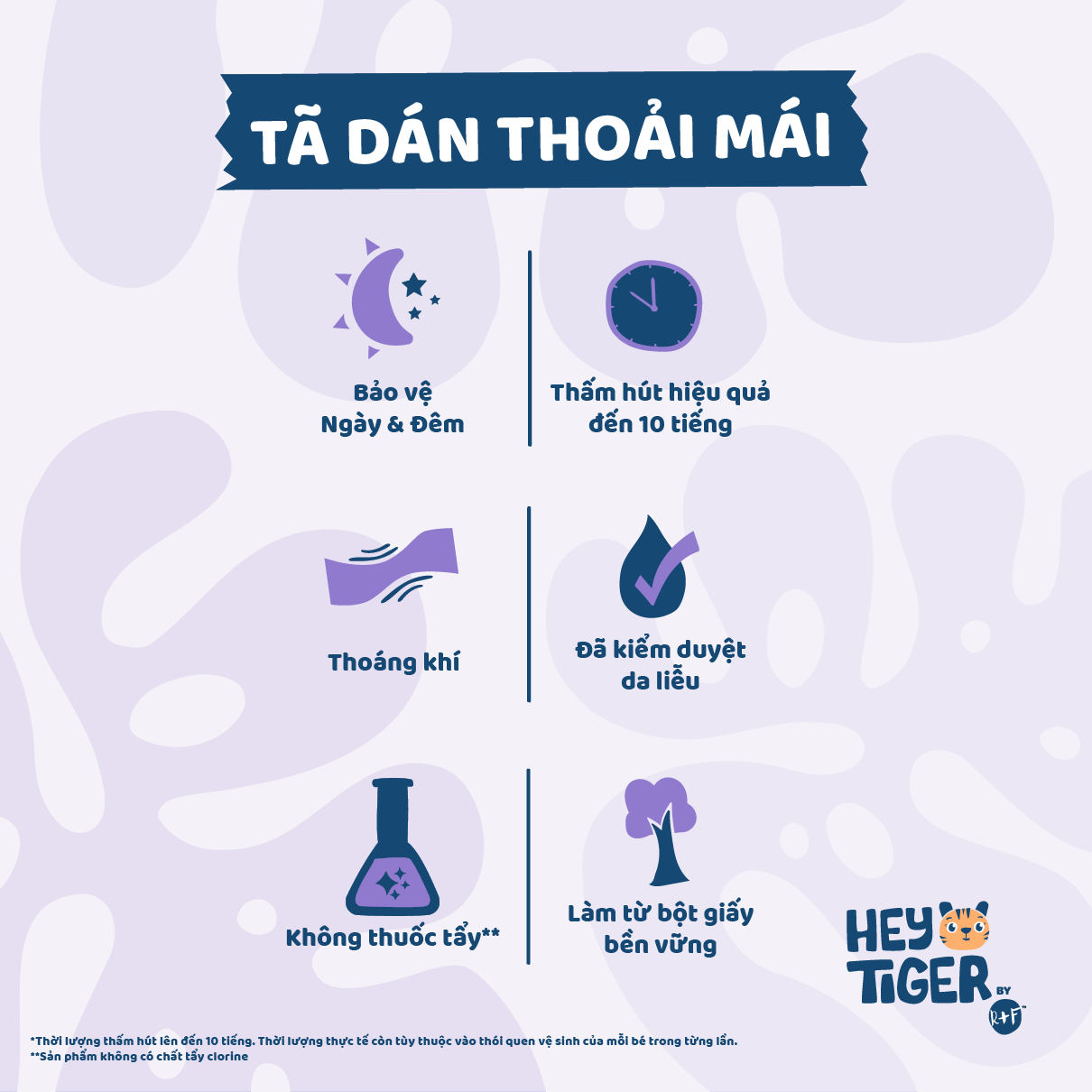 Tã Bỉm Dán Hey Tiger Jumbo Size S (4-8kg) - 76 miếng