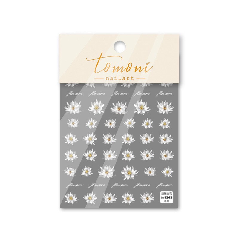 sticker lụa 5d mẫu hoa cao cấp ( 1343 )dán móng tay nail