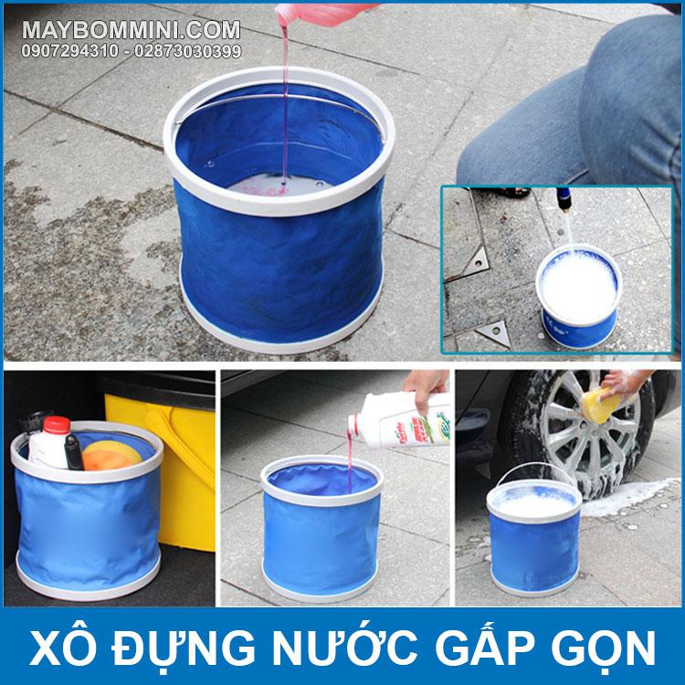 Xô Đựng Nước Gấp Gọn 13L