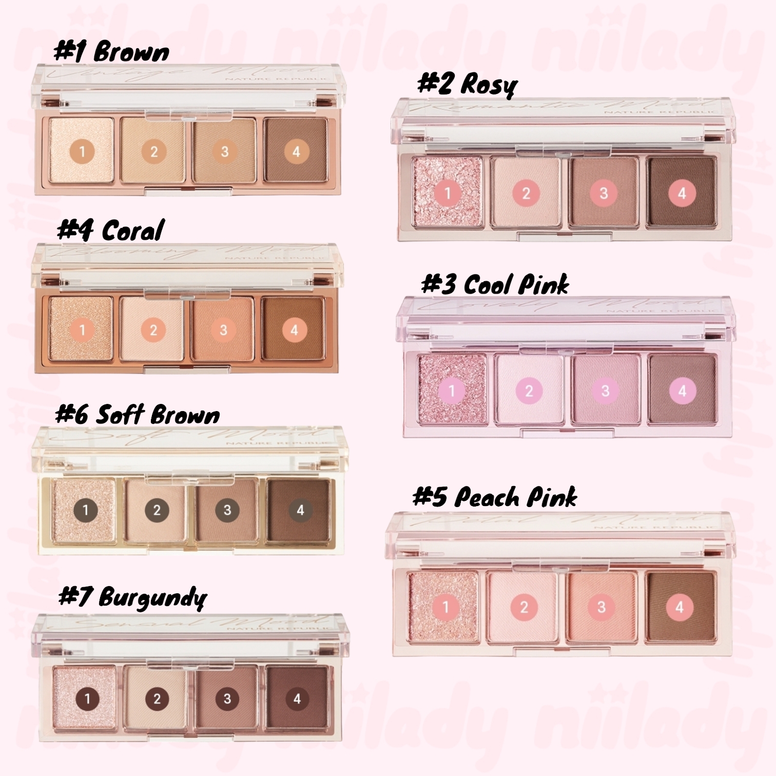 Màu mắt Nature Republic Daily Basic Palette