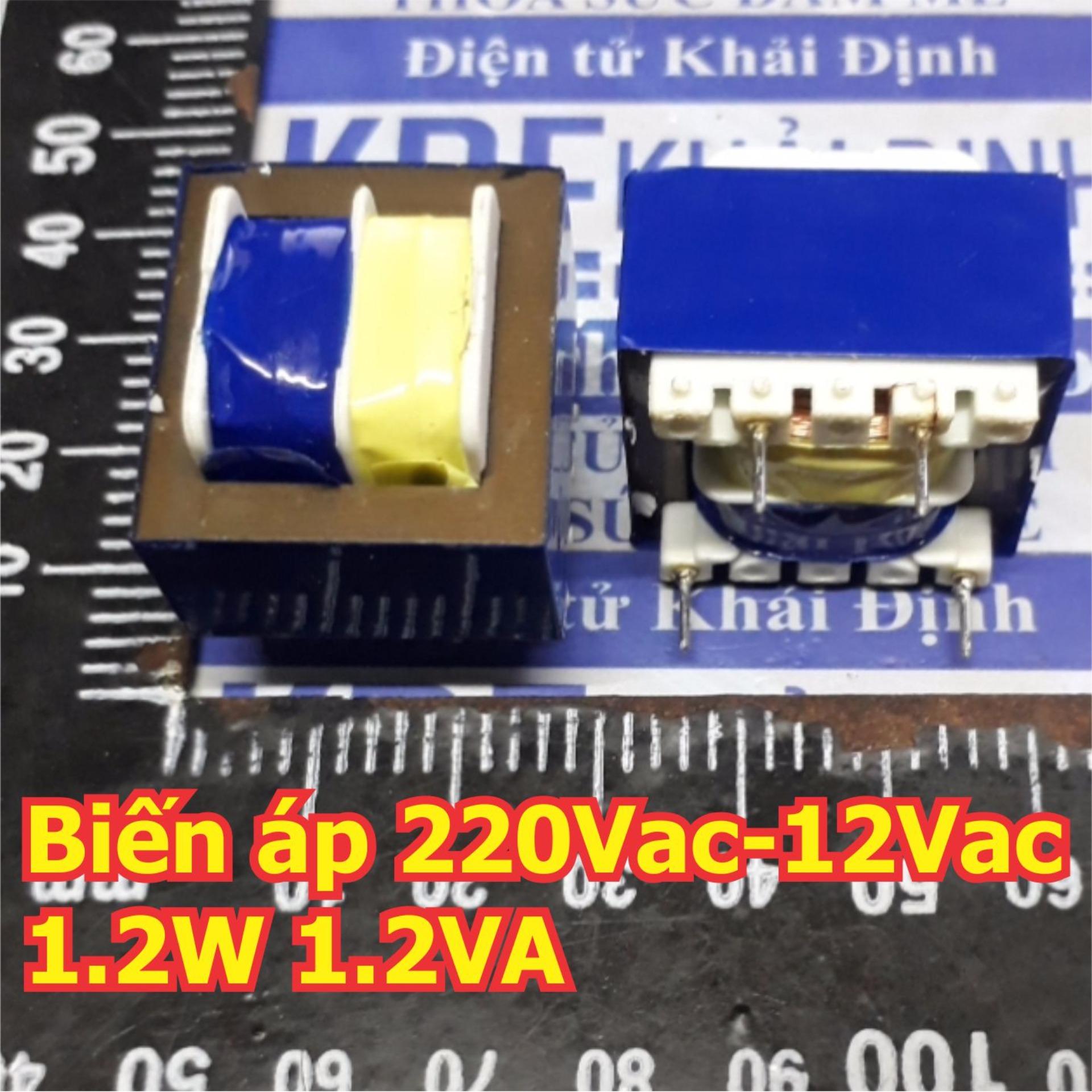 Biến áp cách ly, biến áp thường, biến áp hàn mạch, on board in: 220vac out: 12v 1.2w 1.2va kde5461
