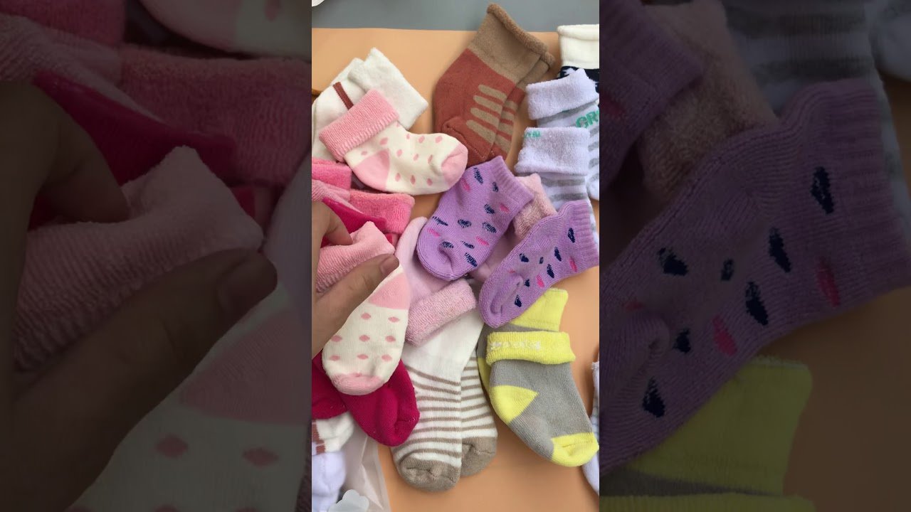 Tất cotton xuất dư mềm mịn cho bé (có size sơ sinh)