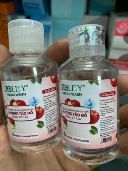 [HCM]Nước rửa tay ZQLEY chai 100ml hương táo nhập khẩu