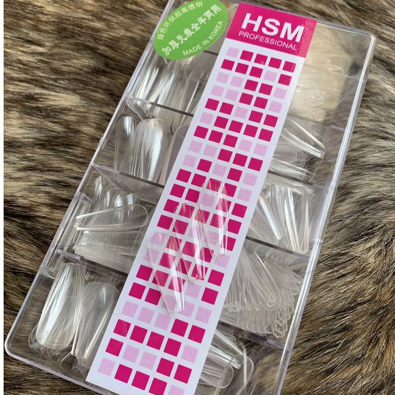 Móng úp HSM phom thang hộp 600 móng