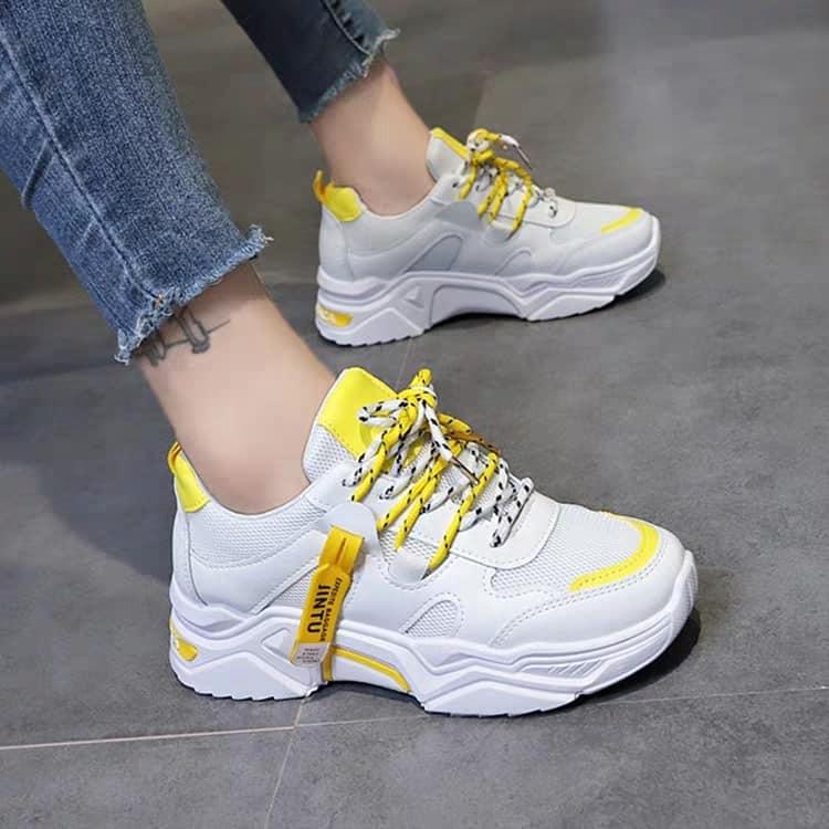 Giày sneaker nữ phối màu hot trend