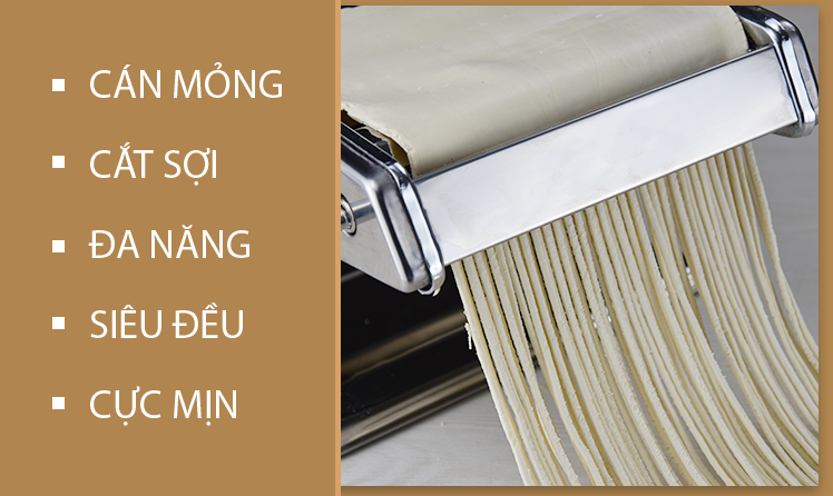 MÁY LÀM MÌ TƯƠI RAMEN, UDON, SOBA, MÌ Ý PASTA, CÁN BỘT