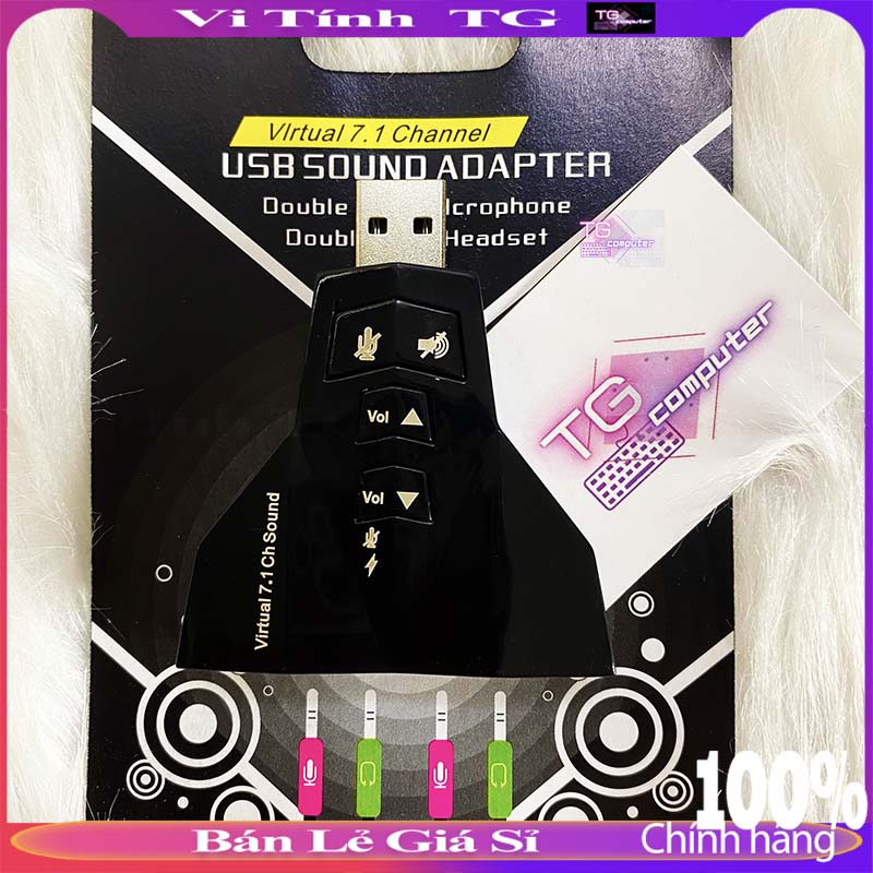 USB ra Sound 7.1 âm thanh chuẩn