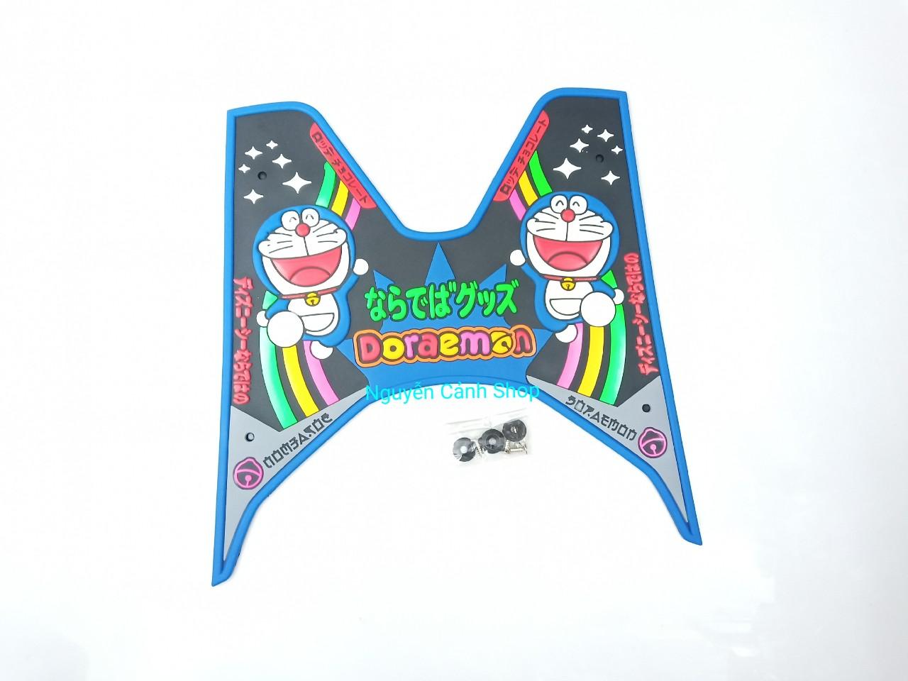 thảm lót chân xe vario doraemon