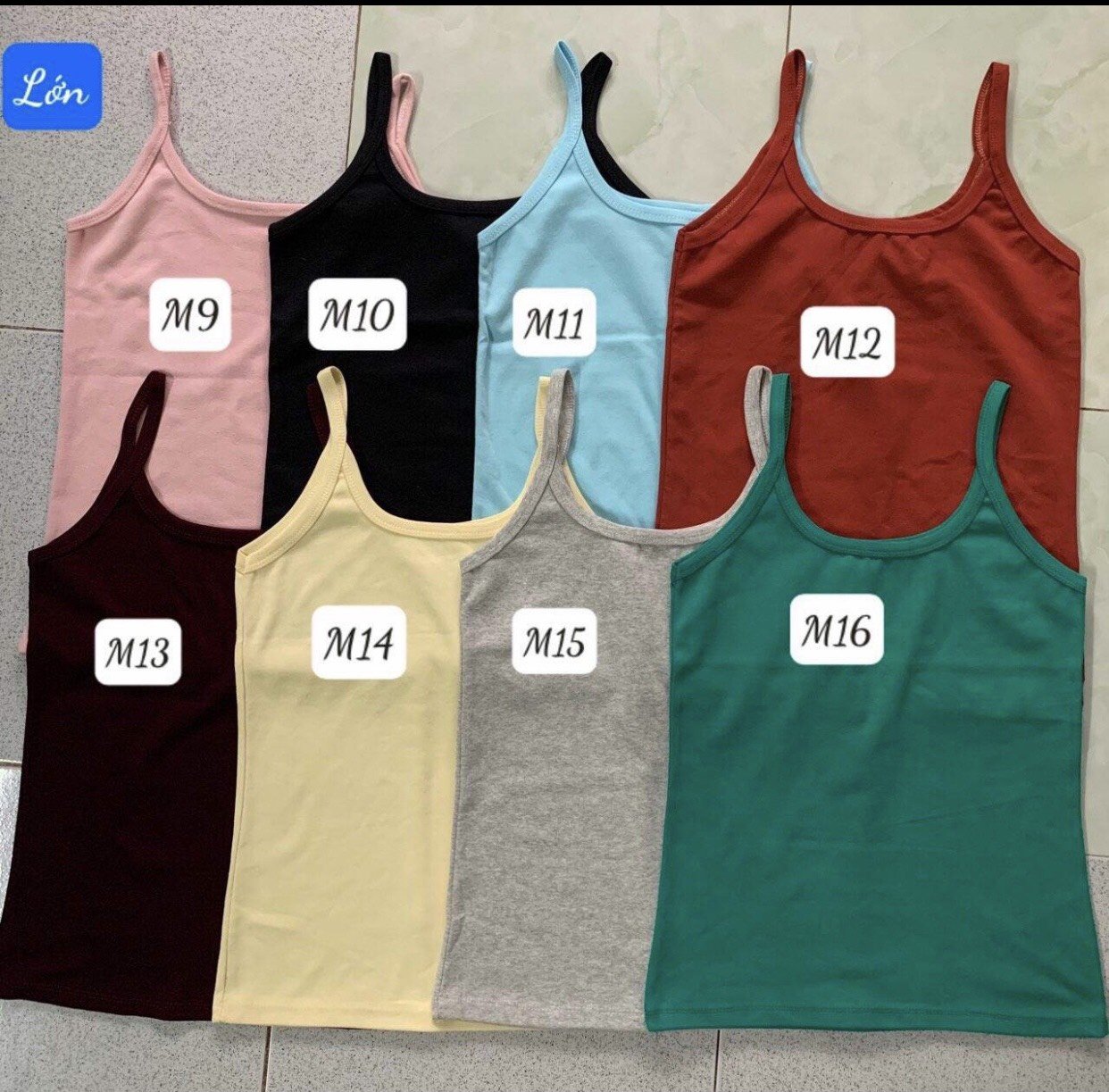 ÁO 2 DÂY, ÁO SÁT NÁCH ,ÁO BA LỖ  (CÓ SAI ĐẠI 35-75KG)