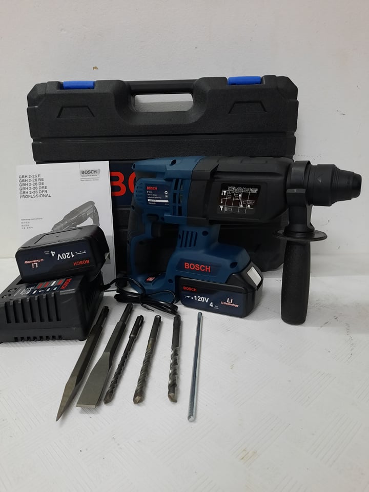 máy khoan bê tông pin boshsun 3 chức năng