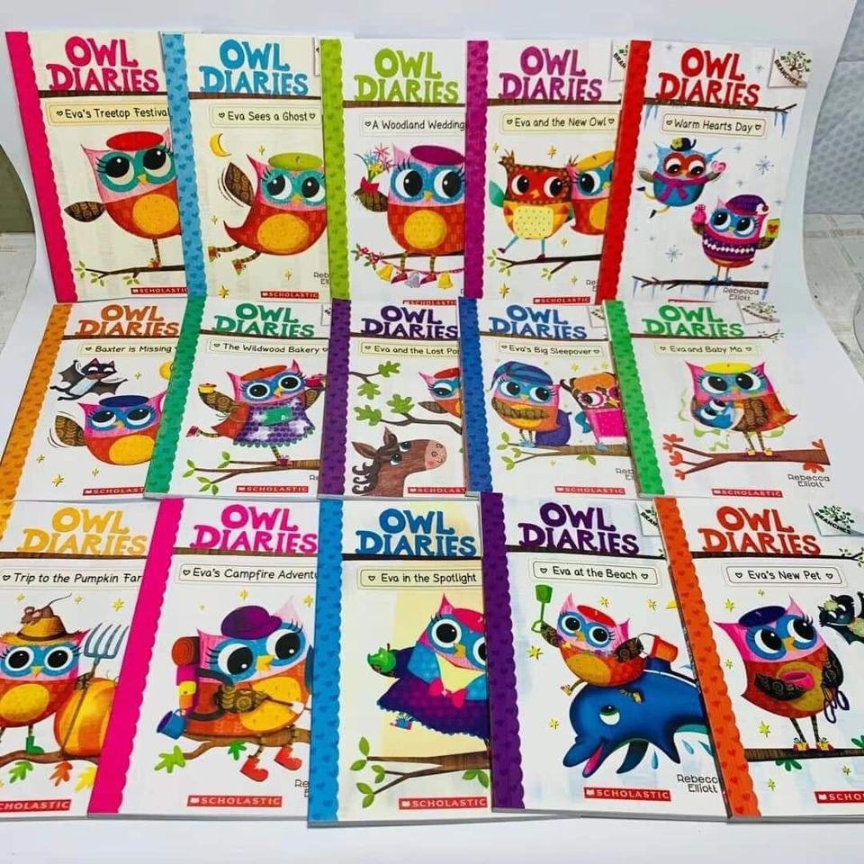 Original - Bộ 15q - Owl Diaries Scholastic (Đồ chơi)
