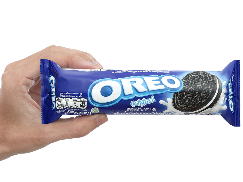 Oreo Vanilla Flavor Chocolate Cookies (110.4g)