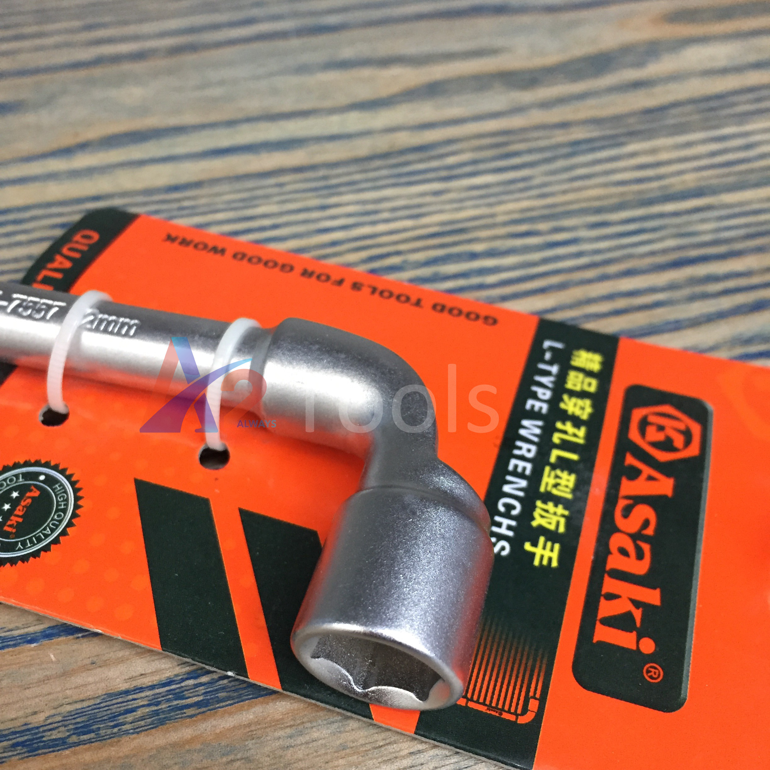 Điếu chữ L 12mm Asaki AK-7557