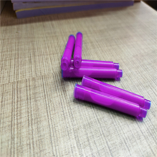 Lọ 30 ống mực xóa được dành cho viết máy xóa được, ống mực cho bút máy có thể tẩy được, ruột bút máy xoá được kèm hủ đựng, ống mực tím xóa được, đồ dùng học tập, Aplusmart
