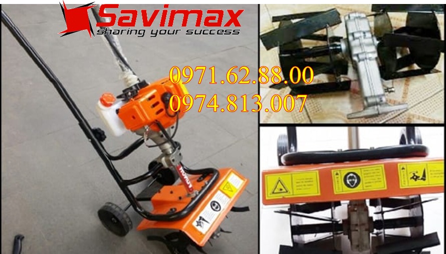 Bộ máy làm vườn, máy xới cỏ, xới đất mini GX35