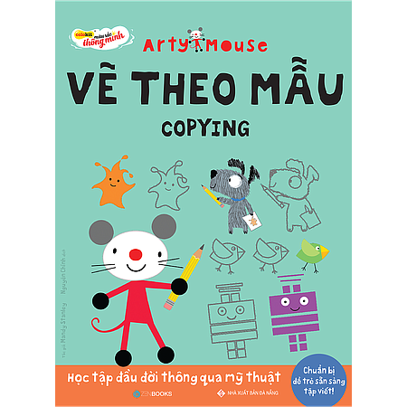 Arty mouse - vẽ theo mẫu copying