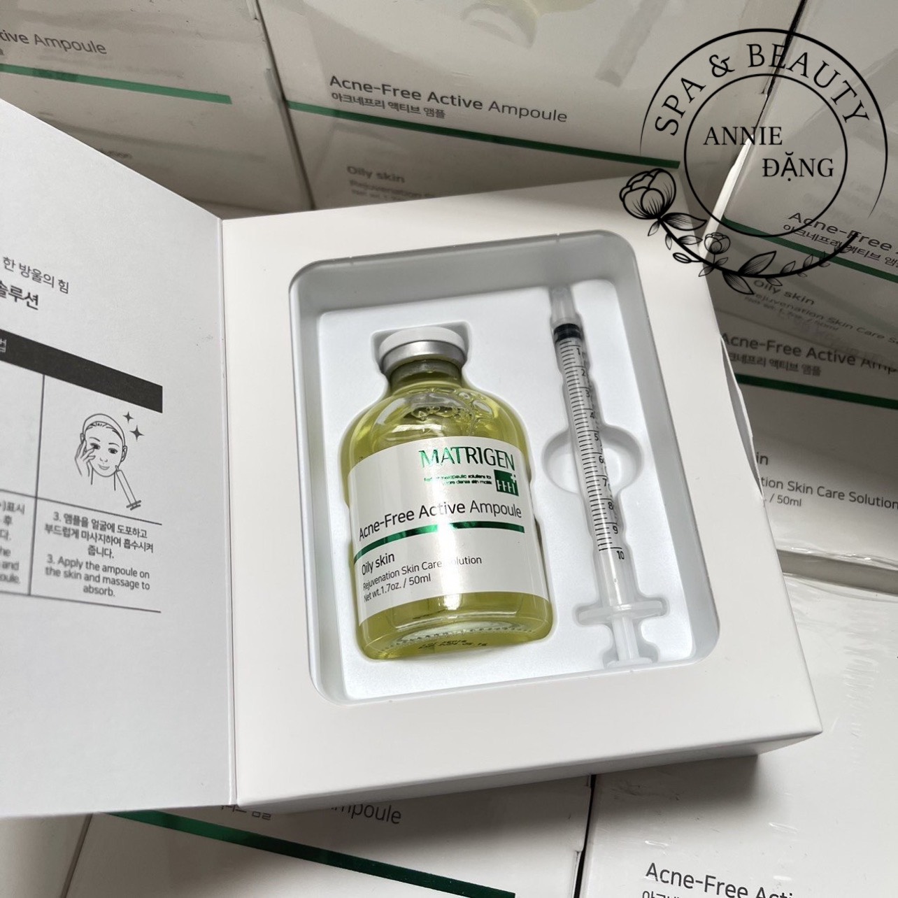 Tinh Chất Cho Da Mụn Acne-Free Active Ampoule Matrigen(50ml)